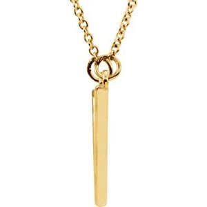 Triangle Necklace or Center