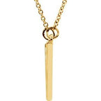 Triangle Necklace or Center