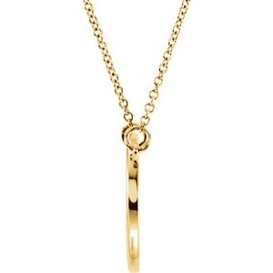 Circle Necklace or Center