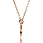 Circle Necklace or Center