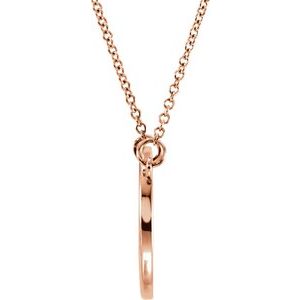 Circle Necklace or Center