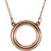 Circle Necklace or Center
