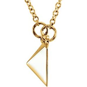 Pyramid Necklace or Center