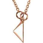 Pyramid Necklace or Center