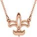 Fleur-de-lis Necklace or Center