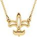 Fleur-de-lis Necklace or Center