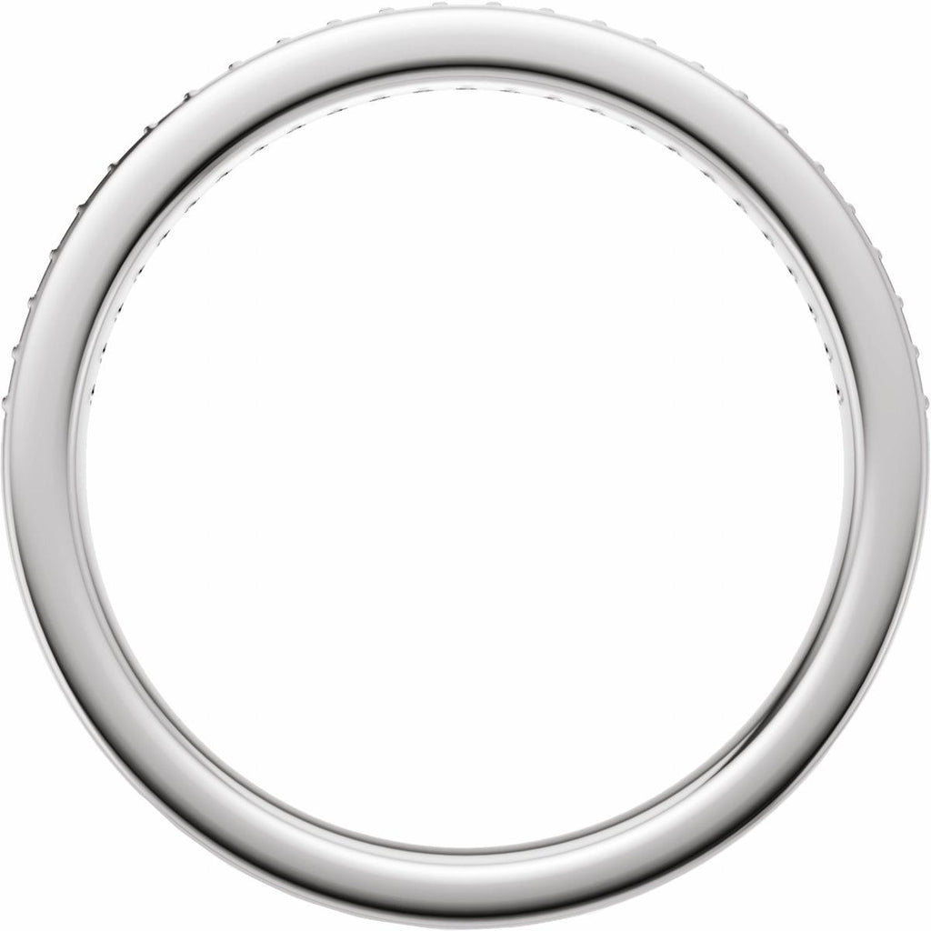 Bezel-Set Accented Engagement Ring or Band