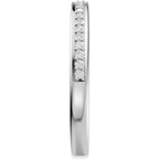 Bezel-Set Accented Engagement Ring or Band