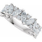 Accented Engagement Ring or Band
