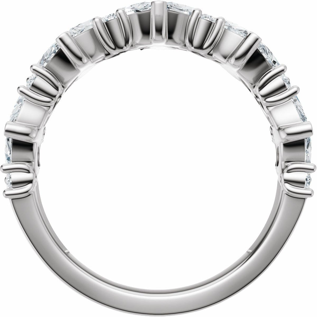 Accented Engagement Ring or Band