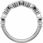 Accented Engagement Ring or Band