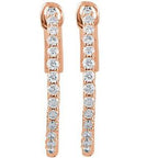 Inside-Outside Hoop Earrings