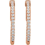 Inside-Outside Hoop Earrings