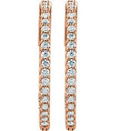 Inside-Outside Hoop Earrings