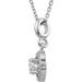 Halo-Style Necklace or Pendant