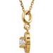 Halo-Style Necklace or Pendant