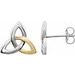Celtic-Inspired Trinity Earrings