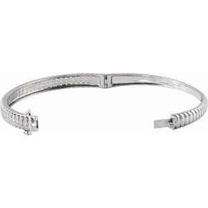 Accented Bangle Bracelet