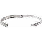 Accented Bangle Bracelet
