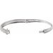 Accented Bangle Bracelet