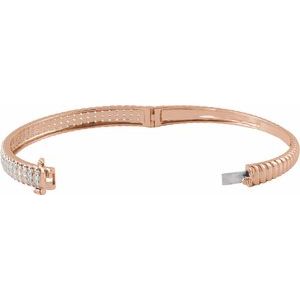 Accented Bangle Bracelet