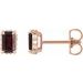 Hidden Halo-Style Stud Earrings