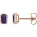 Hidden Halo-Style Stud Earrings