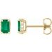 Hidden Halo-Style Stud Earrings