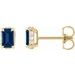 Hidden Halo-Style Stud Earrings