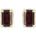 Hidden Halo-Style Stud Earrings