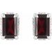 Hidden Halo-Style Stud Earrings