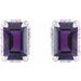 Hidden Halo-Style Stud Earrings