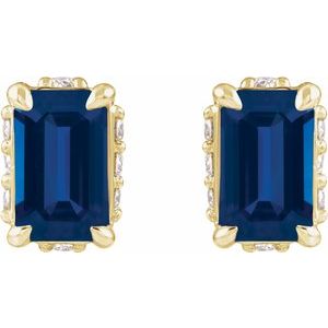 Hidden Halo-Style Stud Earrings