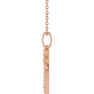Infinity-Inspired Heart Necklace or Pendant