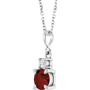 Accented Necklace or Pendant