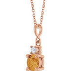 Accented Necklace or Pendant
