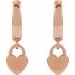 Heart Hoop Earrings