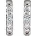 Accented Huggie Earrings