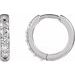Accented Huggie Earrings