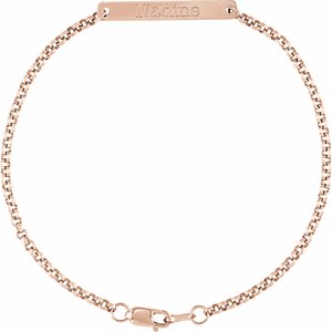 Engravable Link Bracelet
