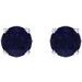 Round 4-Prong Scroll Setting® Stud Earrings