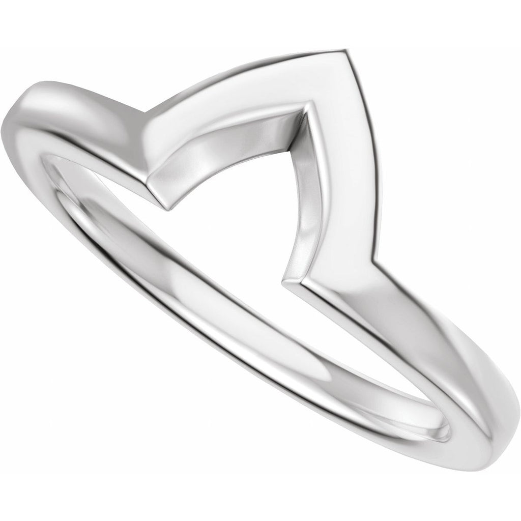 Claw-Prong Solitaire Bezel-Style Engagement Ring or Band