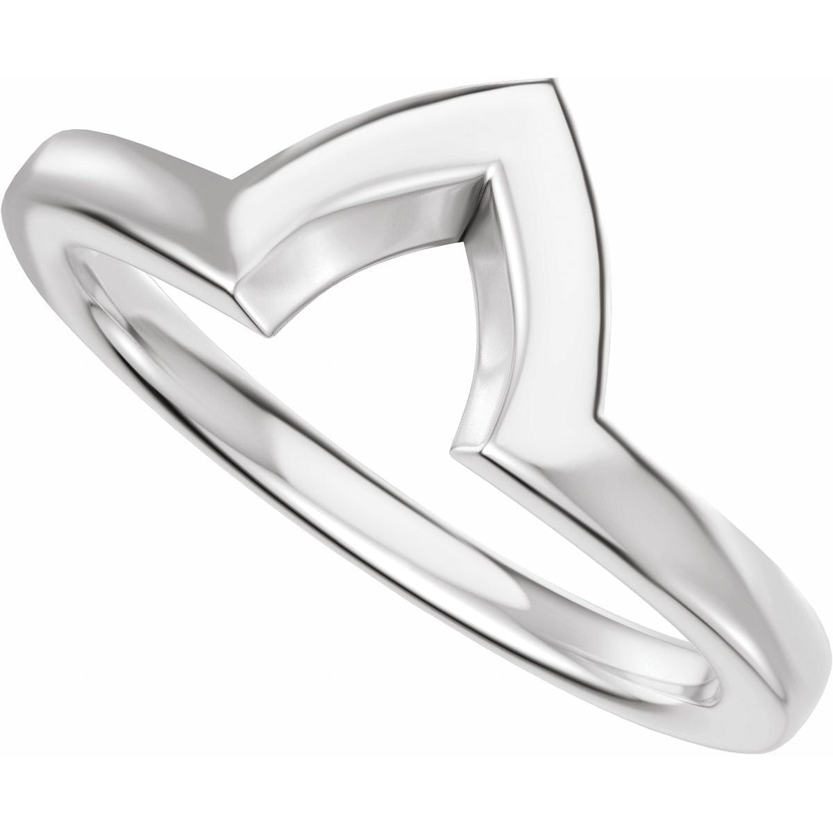 Claw-Prong Solitaire Bezel-Style Engagement Ring or Band