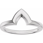 Claw-Prong Solitaire Bezel-Style Engagement Ring or Band