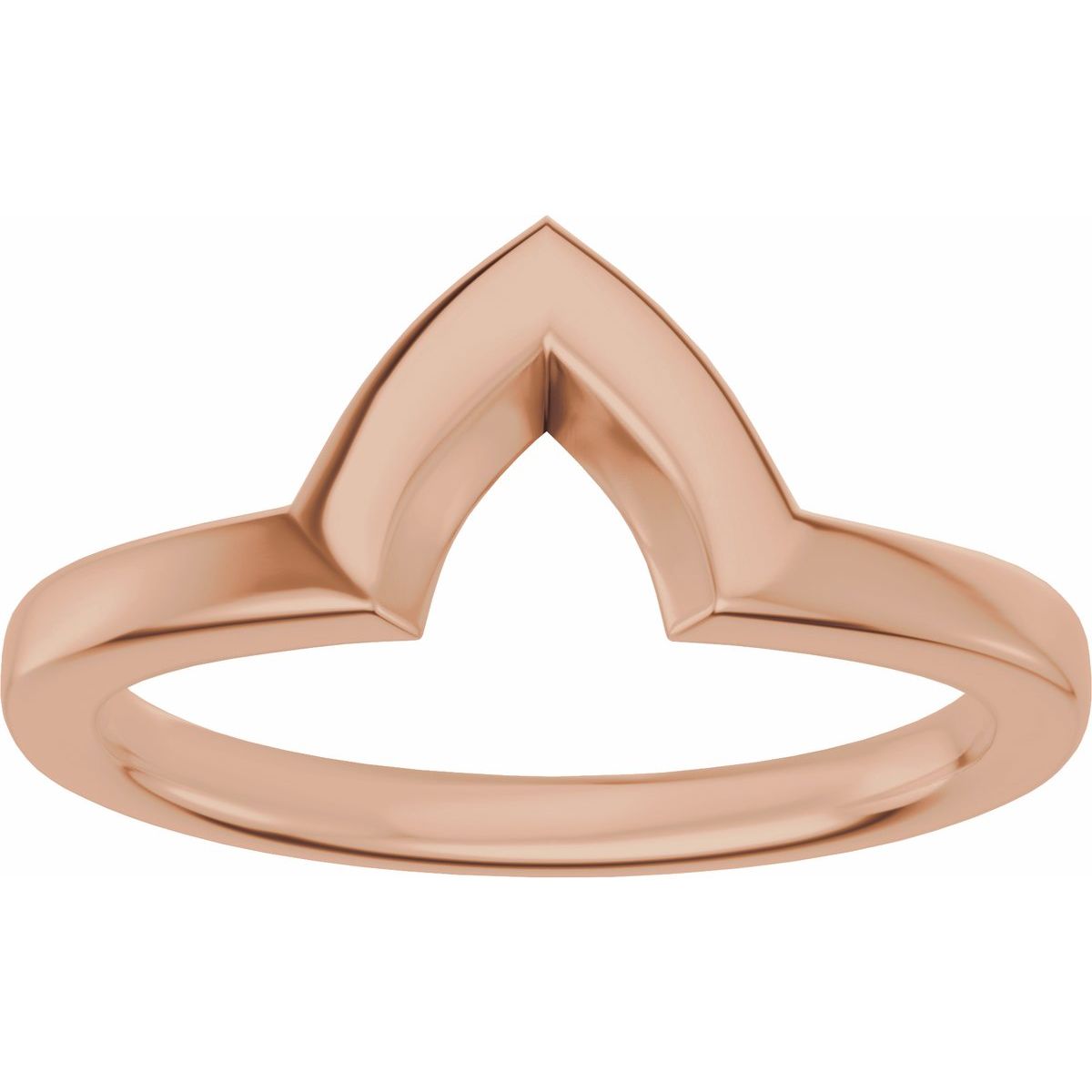 Claw-Prong Solitaire Bezel-Style Engagement Ring or Band