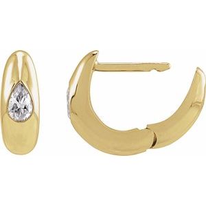 Accented Hoop Earrings