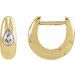 Accented Hoop Earrings