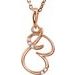 Initial Necklace or Pendant