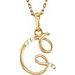 Initial Necklace or Pendant
