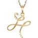 Initial Necklace or Pendant
